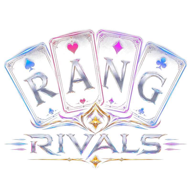 Rang Rivals competitive online Court Piece and Hokm card game logo